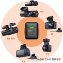 Vantrue BTO2 Wireless Bluetooth Remote Control | Compatible with Select Vantrue Dash Cams