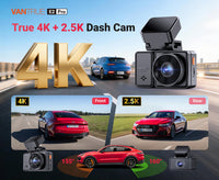 Vantrue Element 2 Pro | 4k Front and 2.5K Rear Video Resolution