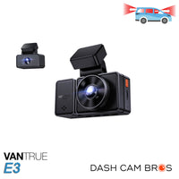 Vantrue Element 3 (E3) Compact 3-Channel Dash Cam for Front, Inside and Rear Recording - DashCam Bros