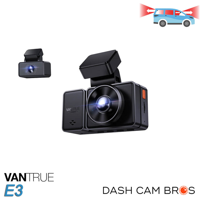 Shop Vantrue Element (E3) 3-Channel Dash Cam DashCam Bros