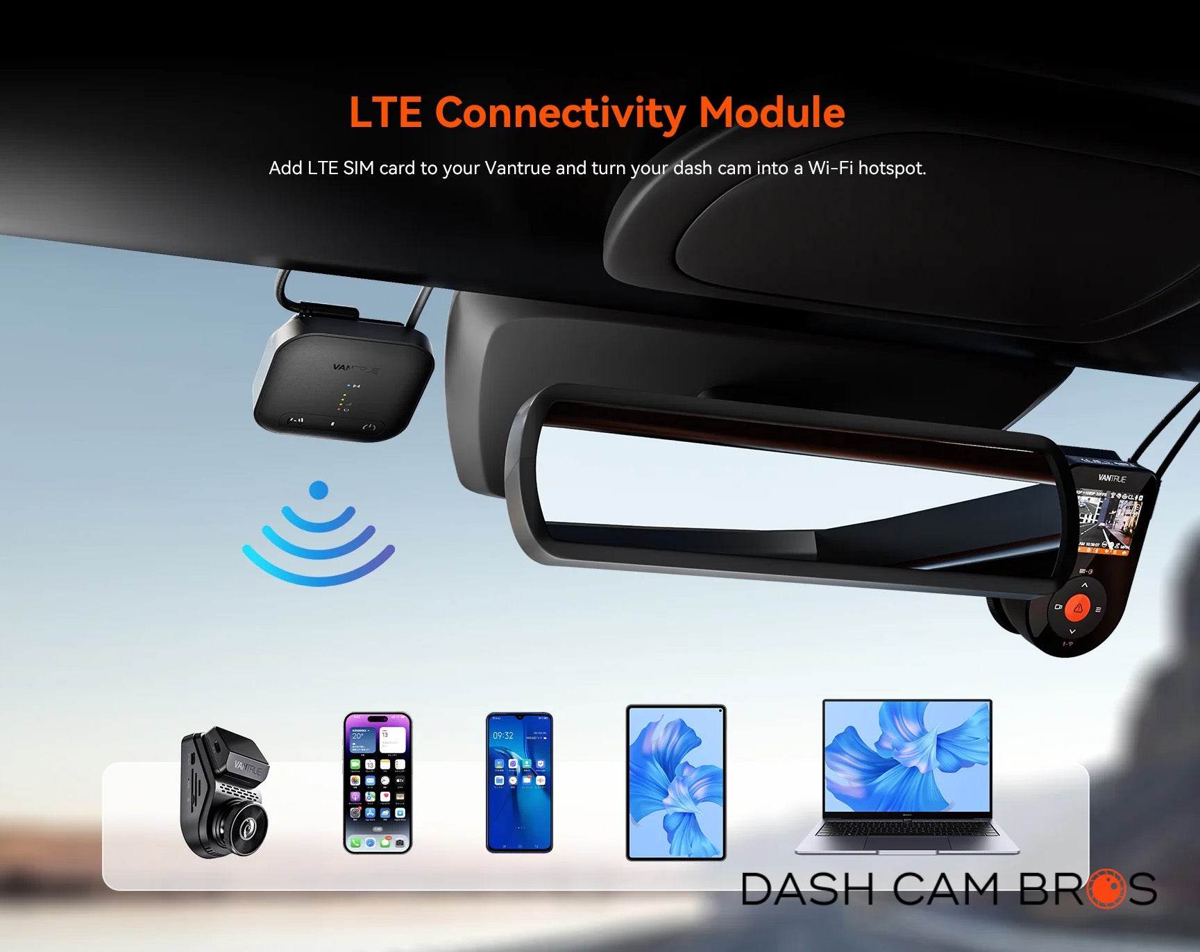 Vantrue LTE Module | Enable LTE Capabilities with an Active SIM