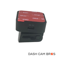 Vantrue E2 Pro Adhesive GPS Front Mount | Side View