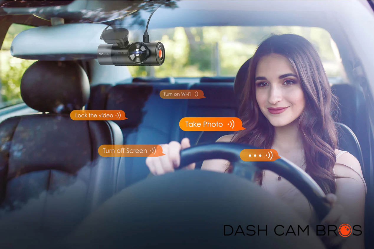 Vantrue Nexus 5 (N5) 4-Channel Voice-Controlled Smart Dash Cam - DashCam Bros