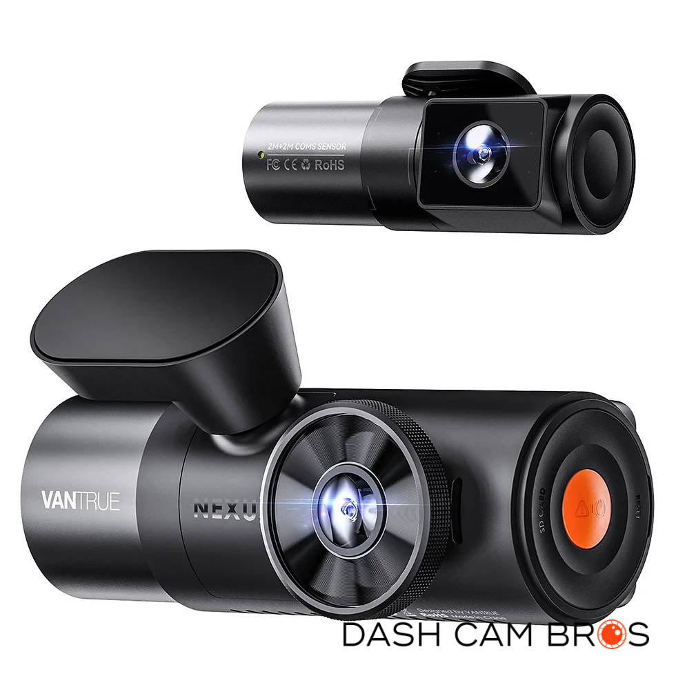 Vantrue Nexus 5 (N5) 4-Channel Voice-Controlled Smart Dash Cam - DashCam Bros