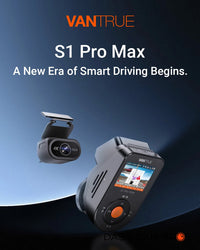 Vantrue S1 Pro Max | True Dual-4K, AI-Powered Dash Cam w/ PlatePix - DashCam Bros