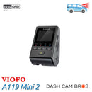 VIOFO A119 MINI 2 | Extra Small 2K  Dash Cam w/ GPS & WiFi - DashCam Bros