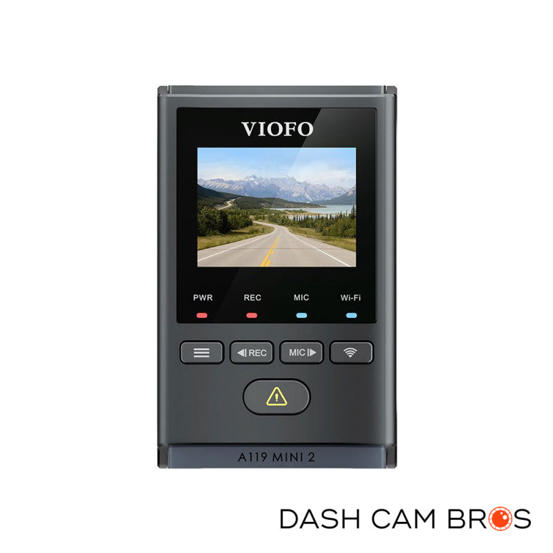 VIOFO A119 MINI 2 | Extra Small 2K  Dash Cam w/ GPS & WiFi - DashCam Bros