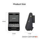 VIOFO A329S-1CH | 4K, 60FPS Front-Facing Dash Cam w/ HDR & WiFi-6 - DashCam Bros