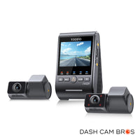 VIOFO A329S-3CH | 4K Front + 2K Rear + 2K Cabin Dash Cam w/ HDR & WiFi-6 - DashCam Bros
