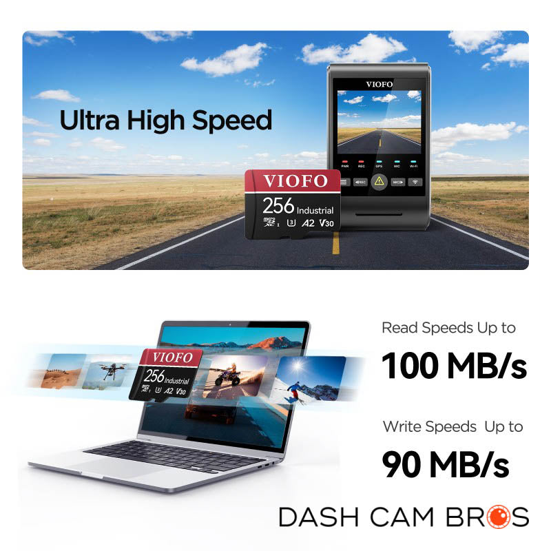 VIOFO Memory Cards | 128/256/512gb - DashCam Bros