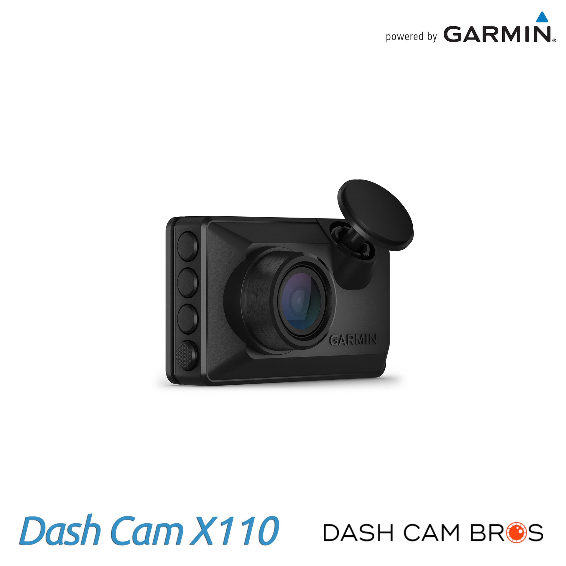 Garmin Dash Cam X110 | Compact 1080p Recording with Voice Control