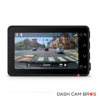 Screen view of the Garmin X210.