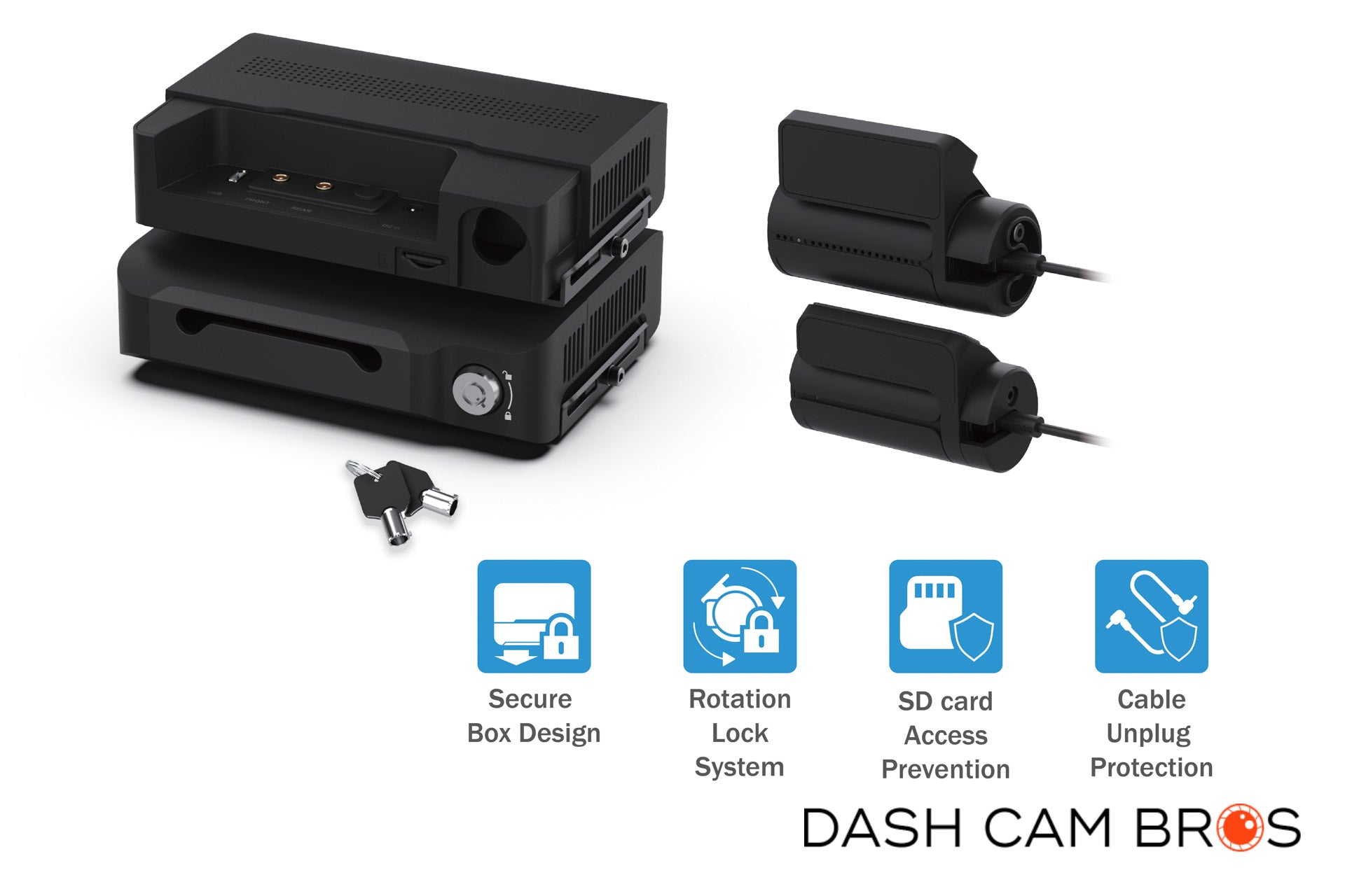 BlackVue DR970X-BOX-IR-PLUS Dash Cam | Secure Front + Interior Recording - DashCam Bros