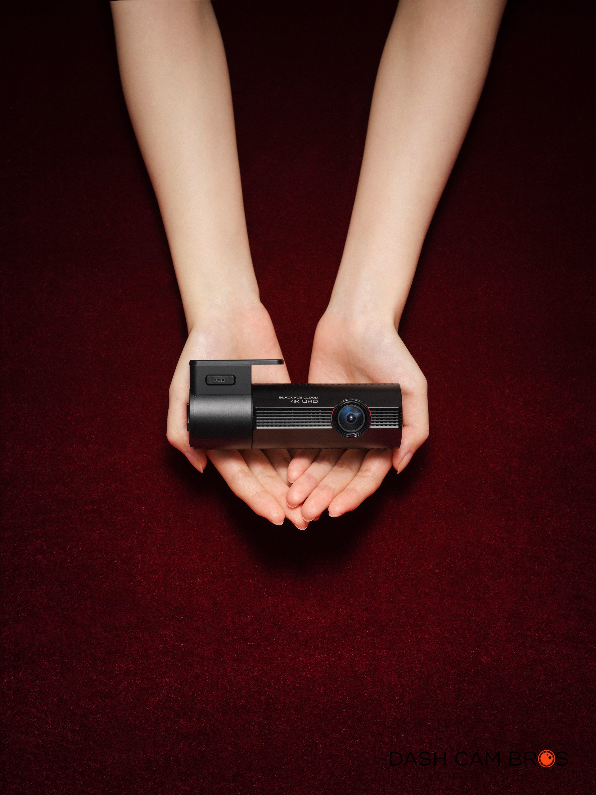 BlackVue Elite 10 1CH | Camera in Woman's Hand