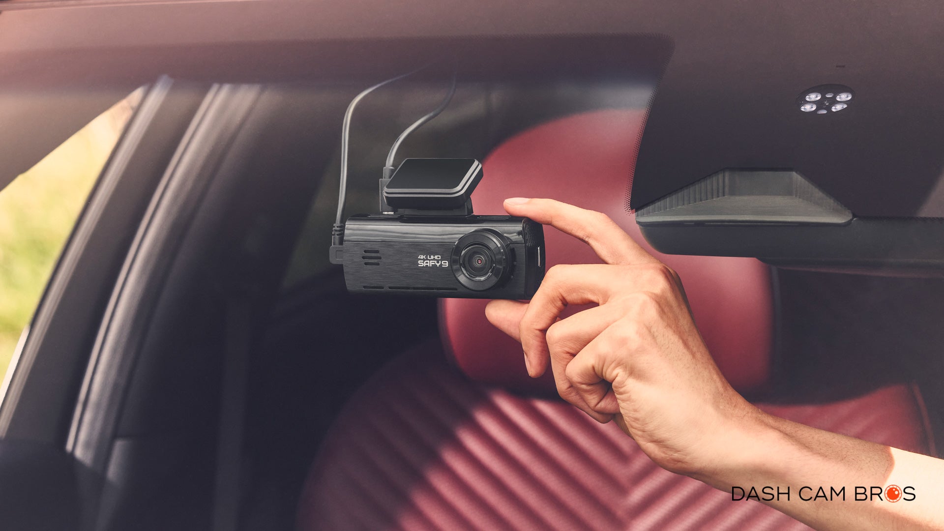 SAFY9 2CH 4K AI-Powered Front + Rear Cam by BlackVue - DashCam Bros