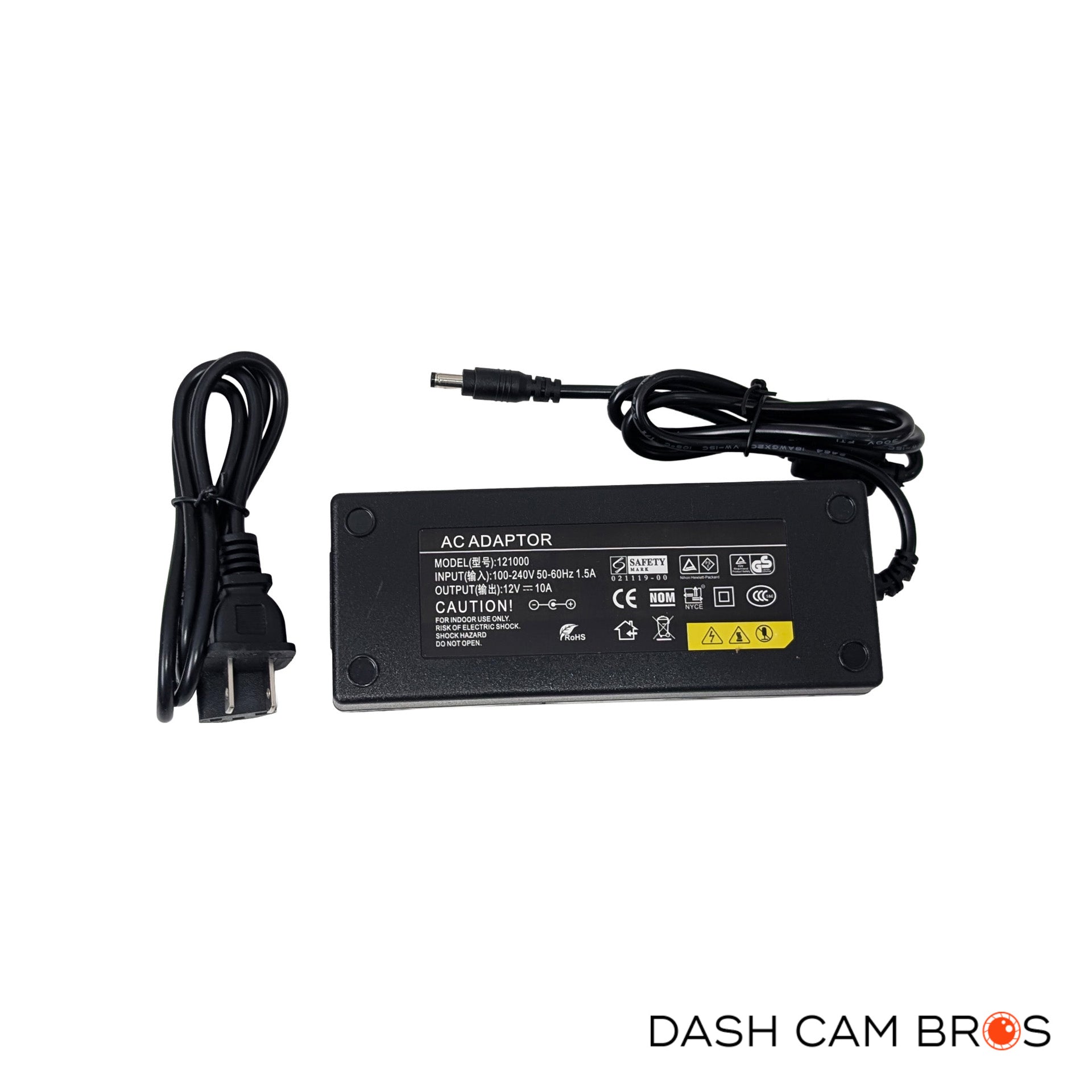 Energywell P8 Plug-In 12v AC Adapter | Bottom View