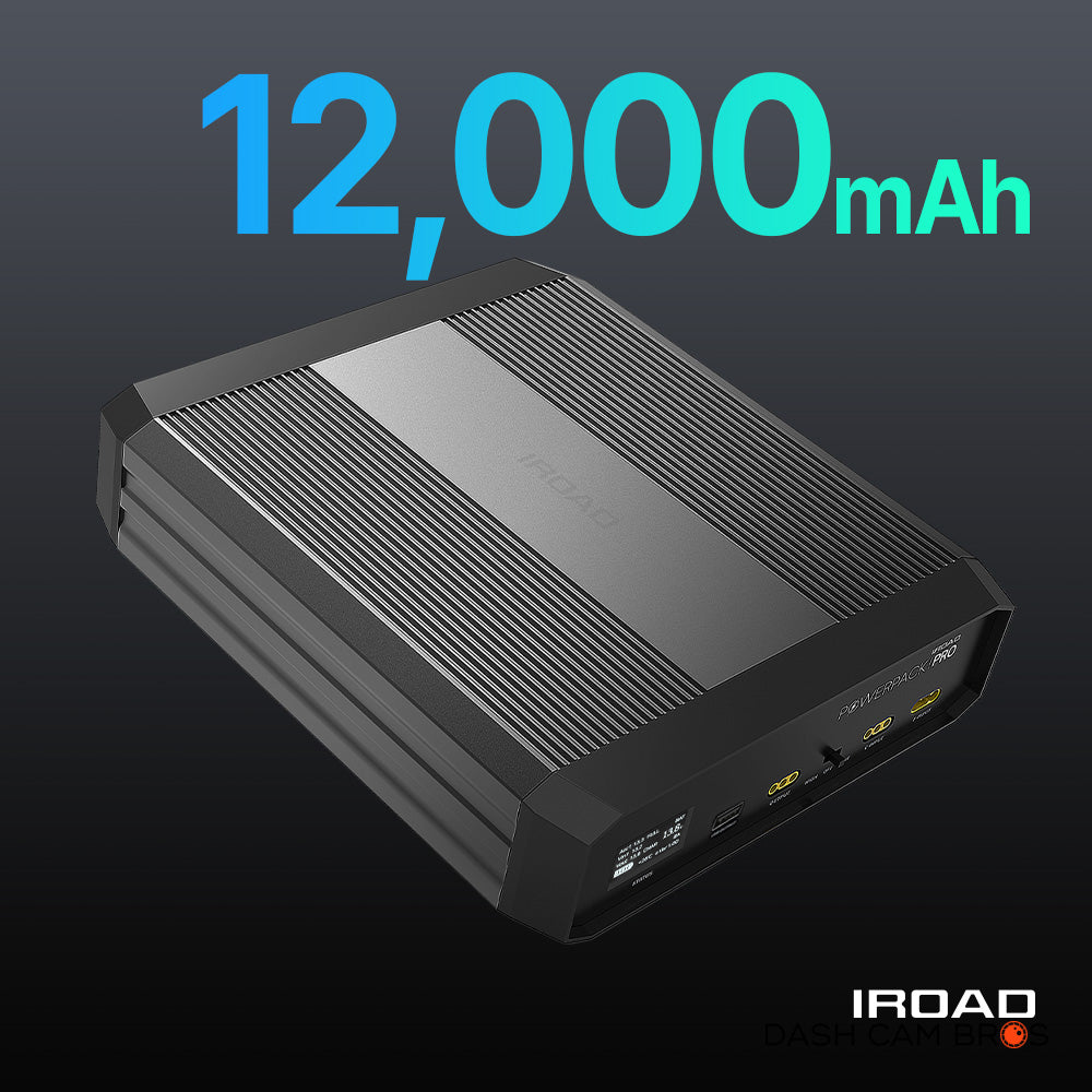 IROAD Powerpack Pro 12 | 12,000 mAh Capacity