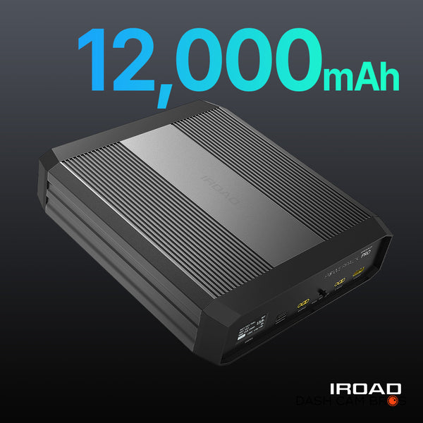 IROAD Powerpack Pro 12 | 12,000 mAh Capacity