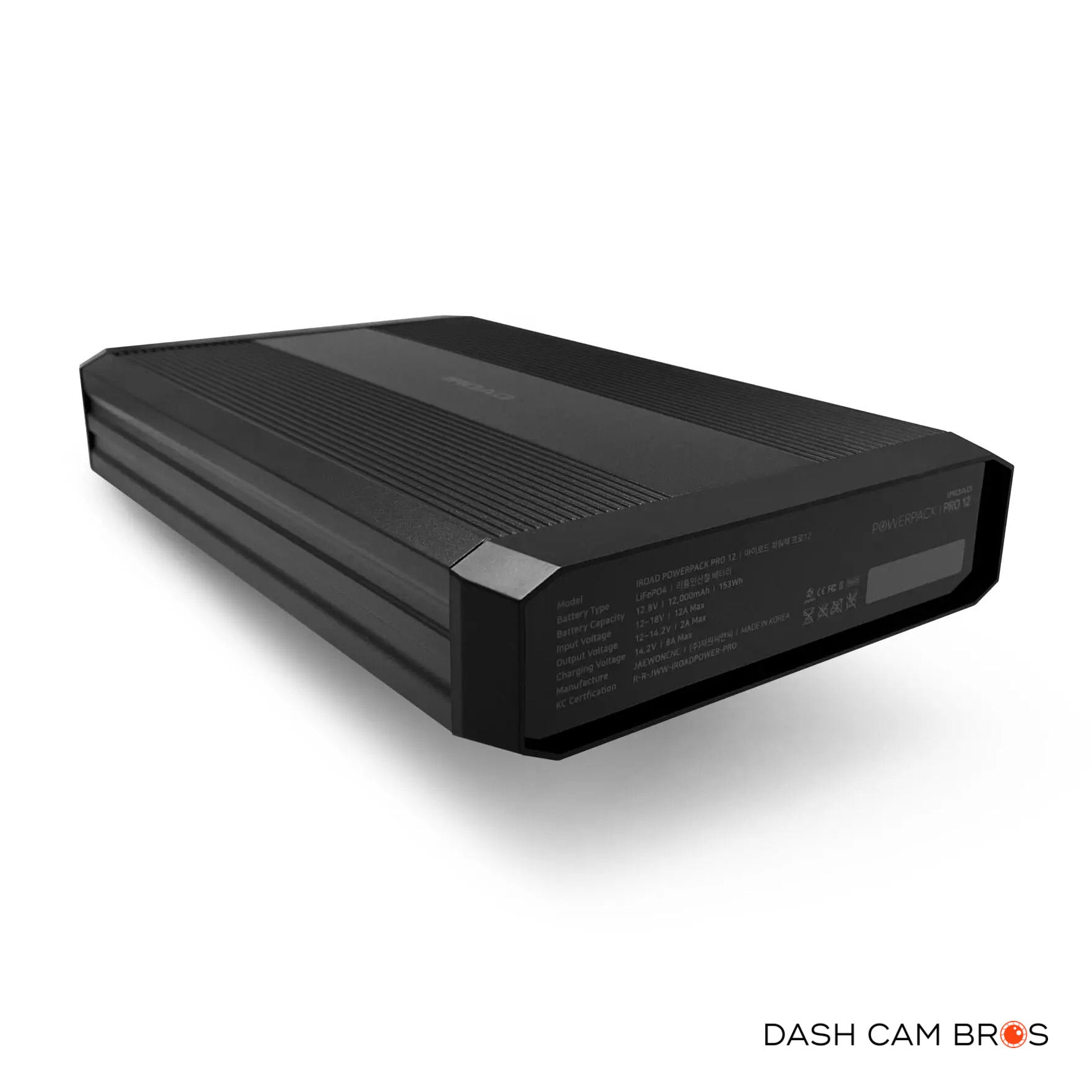 IROAD Powerpack Pro 12 | Rear View