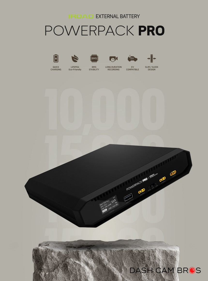 IROAD Powerpack Pro 15 Battery Pack