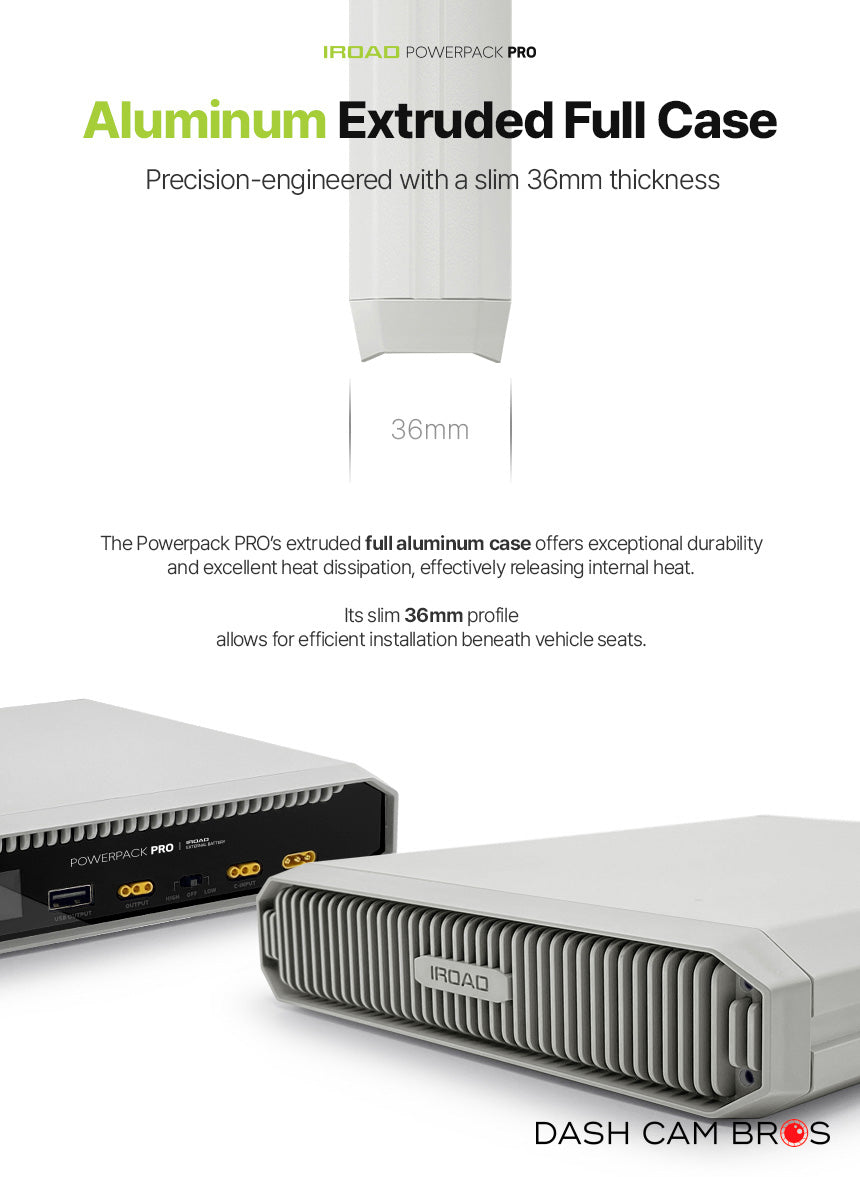 IROAD Powerpack Pro 15 Battery Pack