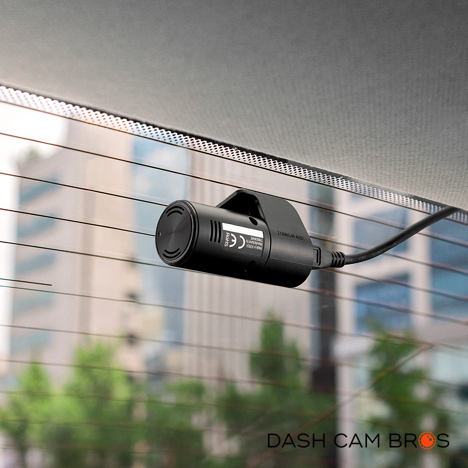 Thinkware U1000 2CH PLUS 4K Front + HD Rear Dash Cam - DashCam Bros