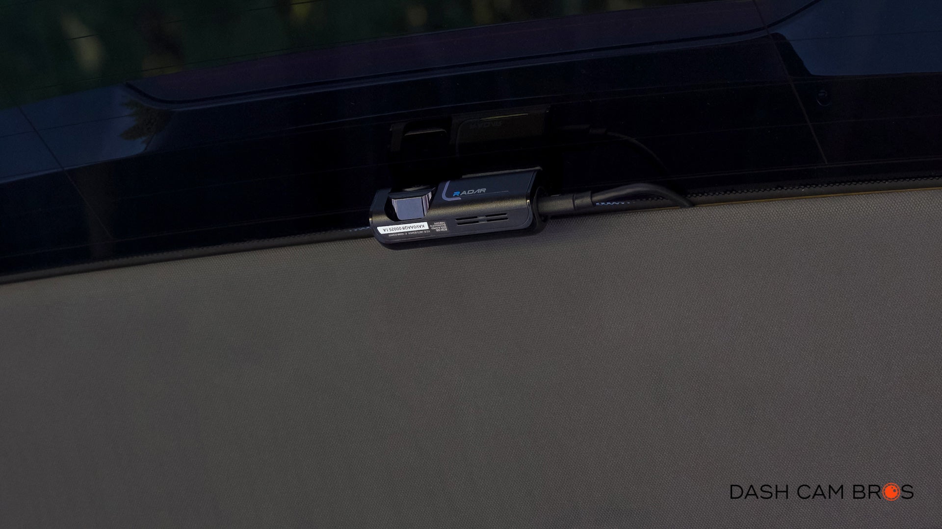 Thinkware U3000 PRO 2CH | Rear Camera Mounted in Vehicle