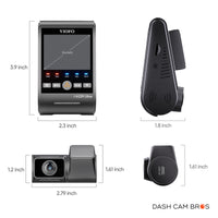 VIOFO A229 ULTRA 2CH | 4K+4K 2CH Smart Dash Cam w/ GPS & WiFi - DashCam Bros