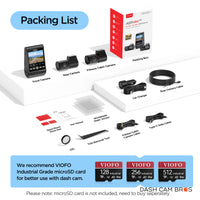VIOFO A229 ULTRA 3CH | 4K+4K+HD 3CH Smart Dash Cam - DashCam Bros