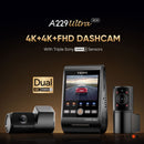 VIOFO A229 ULTRA 3CH | 4K+4K+HD 3CH Smart Dash Cam - DashCam Bros