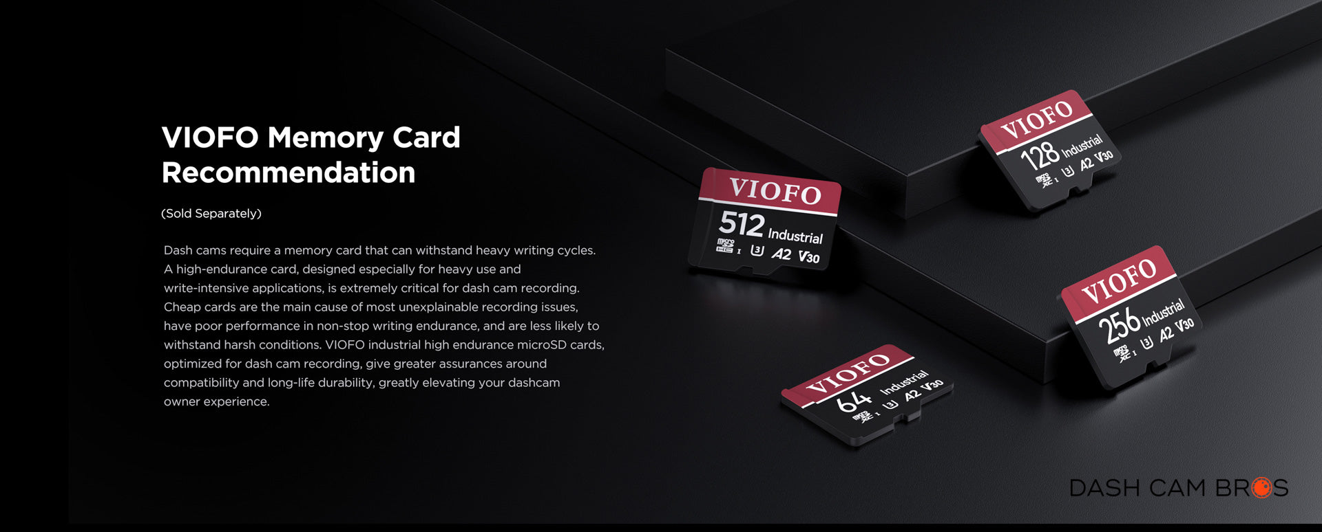 VIOFO A229 ULTRA-W 2CH | 4K+4K 2CH Exterior Waterproof Smart Dash Cam - DashCam Bros