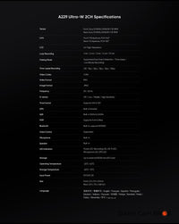 VIOFO A229 ULTRA-W 2CH | 4K+4K 2CH Exterior Waterproof Smart Dash Cam - DashCam Bros