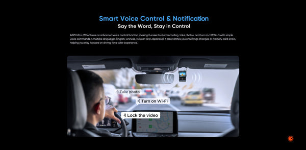 VIOFO A229 ULTRA-W 3CH | 4K+4K+HD 3CH Smart Waterproof Dash Cam