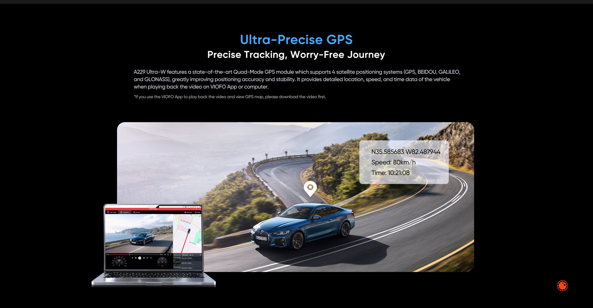 VIOFO A229 ULTRA-W 3CH | 4K+4K+HD 3CH Smart Waterproof Dash Cam - DashCam Bros