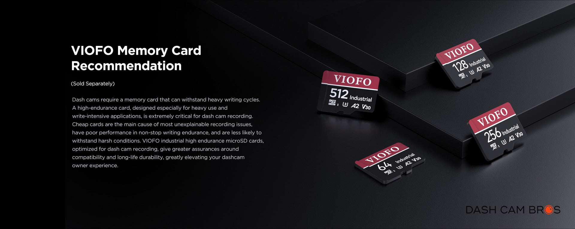 VIOFO A229 ULTRA-W 3CH | 4K+4K+HD 3CH Smart Waterproof Dash Cam - DashCam Bros