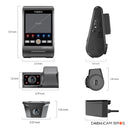 VIOFO A229 ULTRA-W 3CH | 4K+4K+HD 3CH Smart Waterproof Dash Cam - DashCam Bros