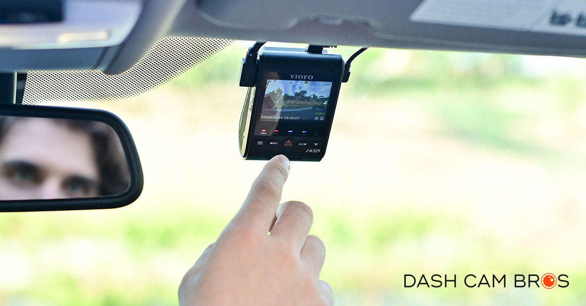 VIOFO A329S-2CH | 4K Front + 2K Rear Dash Cam w/ HDR & WiFi-6 - DashCam Bros