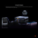 VIOFO BP100 Battery Pack | Dual Output Ports Provide Simultaneous Dash Cam and Smartphone Power