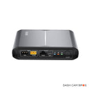 VIOFO BP100 Battery Pack | Front View of Input and Output ports