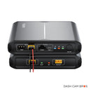 VIOFO EP100 Expansion Battery Pack | Shown with BP100 Main Battery Pack (Sold Separately)