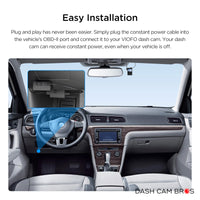 VIOFO OP100 USB-C | Easy Installation to your Vehicles OBD-II Port