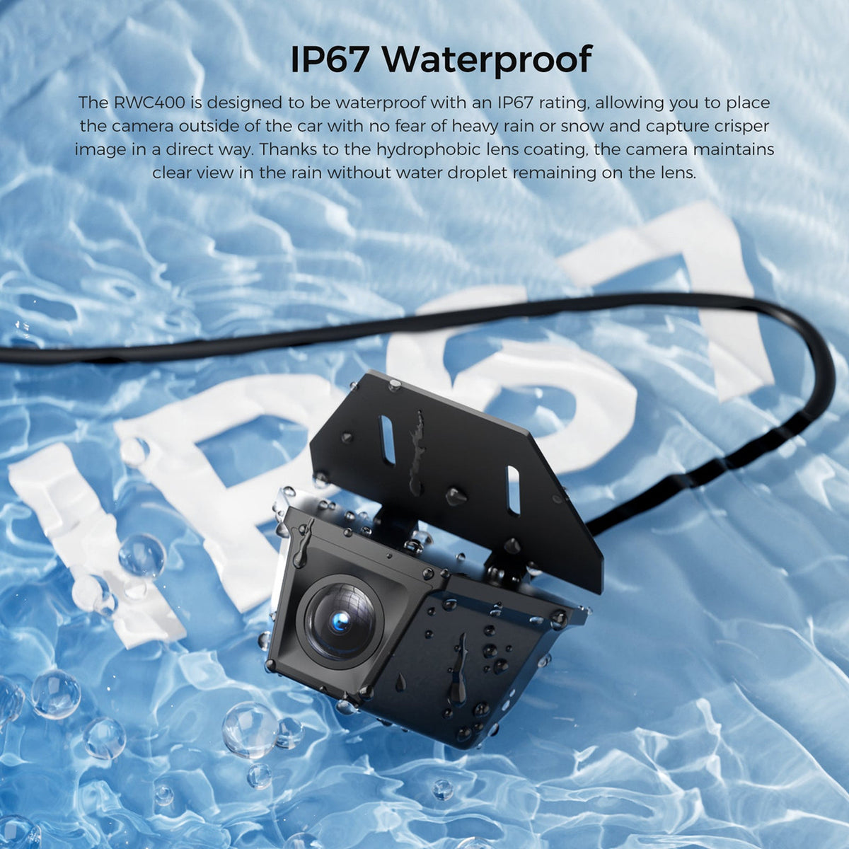 Waterproof Rear Camera Shop VIOFO RWC400 Waterproof External Rear Camera | Dashcam Bros ...