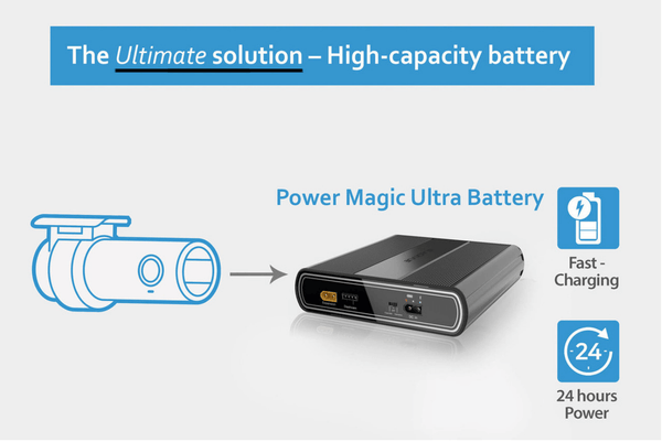 BlackVue B-124 Power Magic Battery Pack - Accessories - DashCam Bros - Dash Cam