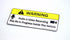 Warning Sticker | Audio and Video Recording May Be In Progress - Accessories - DashCam Bros - Dash Cam
