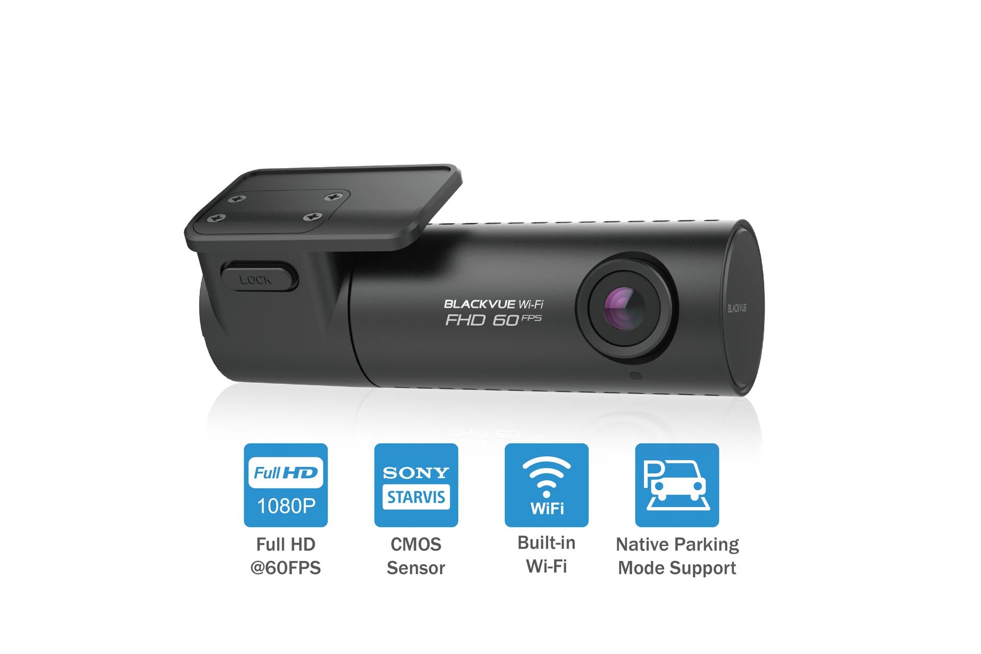 BlackVue DR590X-2CH-PLUS Dual Lens Dash Cam with WiFi - DashCam Bros