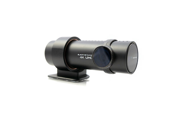 Front View Of Filter Mounted On DR900S | BlackVue DR900S/DR900X Front Camera Slip-On Polarizing Filter | DashCam Bros