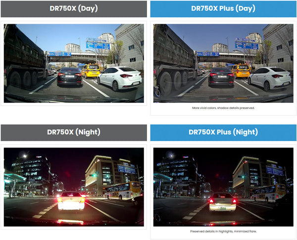 Improved Day And Night Vision | BlackVue DR750X-2CH-IR-PLUS | DashCam Bros