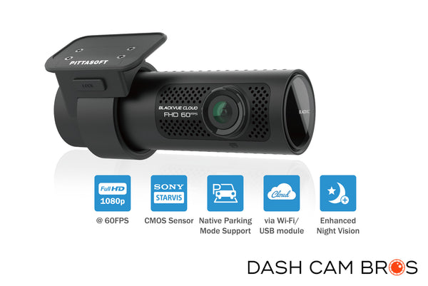 Full HD 1080p Video and Audio Recording at 60 Frames Per Second & Other Features | BlackVue DR750X-2CH-IR-PLUS | DashCam Bros