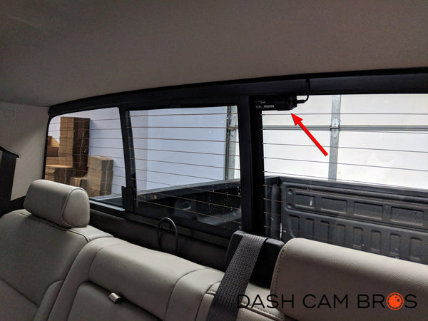 Rear Installed Camera | DashCam Bros