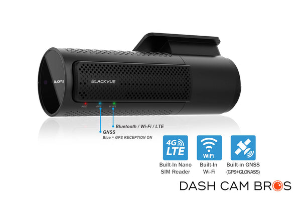 Built-In Nano SIM Reader, Wi-Fi, And GPS | DR750X-2CH-TRUCK-LTE-PLUS Front + External Rear Dash Cam | Dashcam Bros